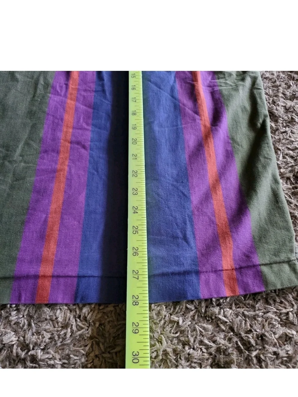 Vintage Ralph Lauren RLC 90s Long Sleeve Rugby Striped Polo Sz M Fresh Prince